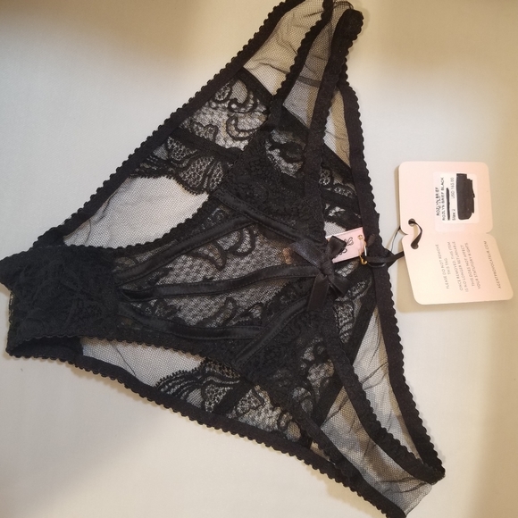 NWT Agentprovocateur Rozlyn Brief Black Size 2
